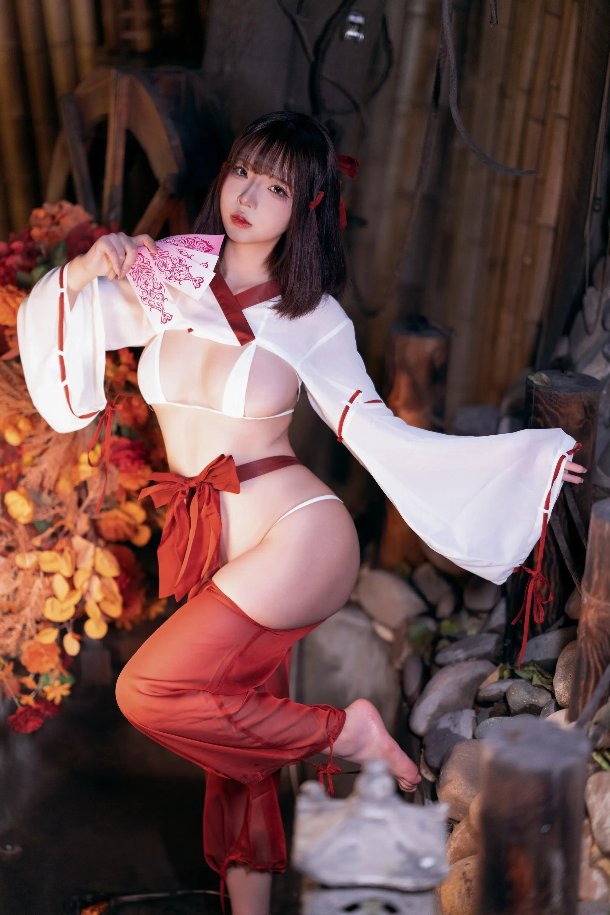 yuuhui玉汇 – NO.032 巫女 [120P]插图7
